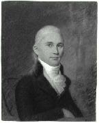 James Sharples Portrait of American author and journalist Joseph Dennie painting